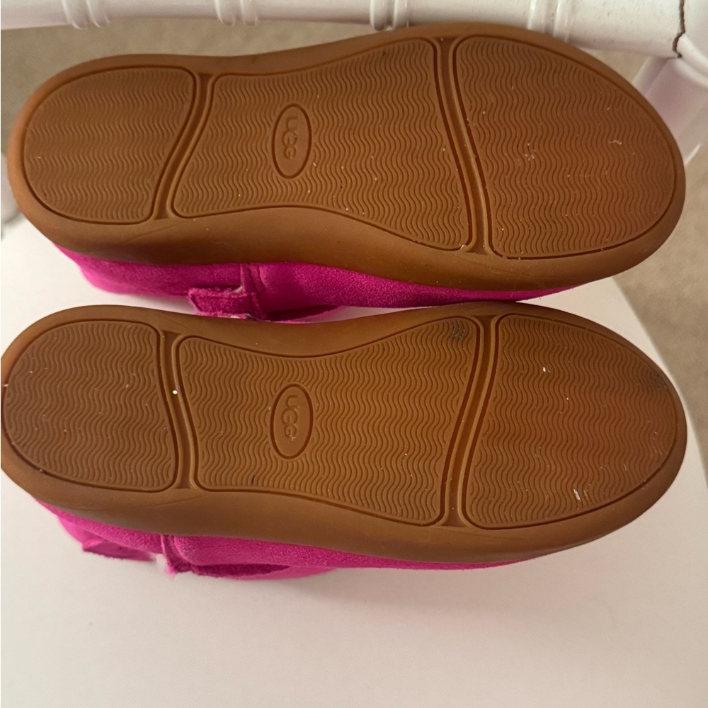 NEW UGG Kids Boots in Pink with Cream Lining - Picture 7 of 7